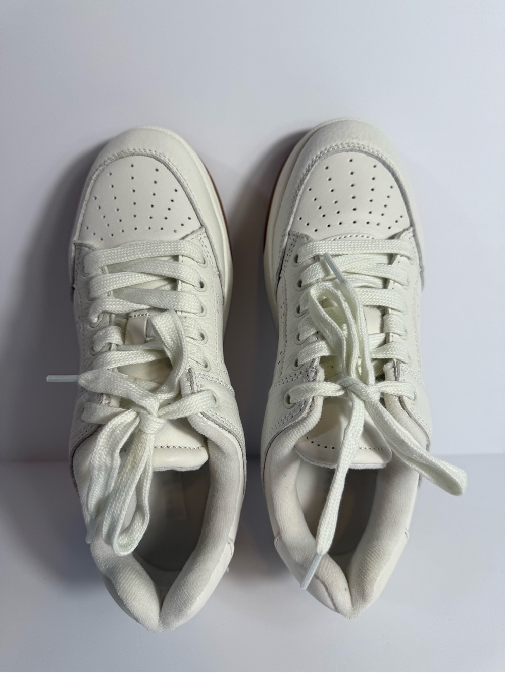 Marc Fisher LTD. Flynnt Leather Lace Up Low Top Sneakers - Size 7M - NEW - Picture 3 of 10